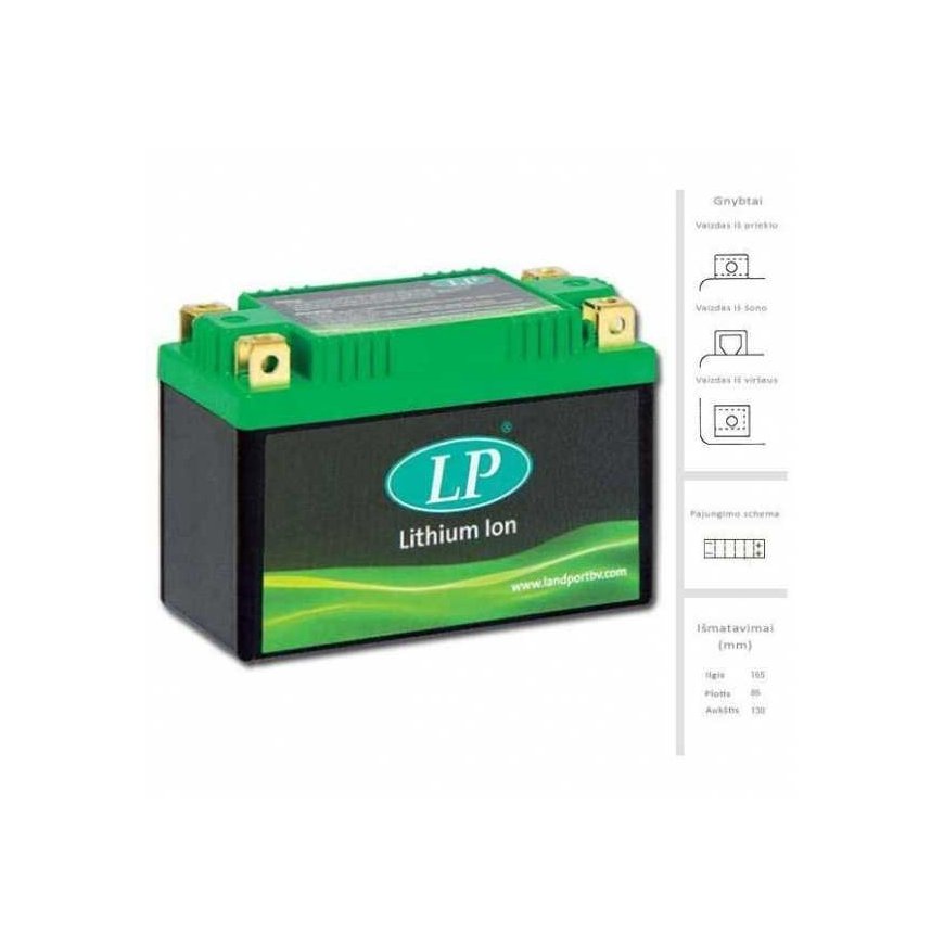 Landport Battery 96Wh 420 A EN 12V