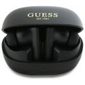 Guess headphones Bluetooth GUTWST88MCTGK TWS + docking station black/black Capsule Printed Logo Guess headphones Bluetooth GUTWST88MCTGK TWS + docking station black/black Capsule Printed Logo