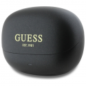 Guess ausinės Bluetooth GUTWST88MCTGK TWS + doko stotelė juoda/juodas Capsule Printed Logo Guess ausinės Bluetooth GUTWST88MCTGK TWS + doko stotelė juoda/juodas Capsule Printed Logo
