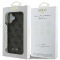 Case Guess GUHCP16MGF4GBR iPhone 16 Plus 6.7" brown/brown hardcase 4G Charms Collection