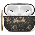 Case Guess GUAP2PG4GPK AirPods Pro 2 (2022/2023) cover black/black 4G Hook Case Guess GUAP2PG4GPK AirPods Pro 2 (2022/2023) cover black/black 4G Hook