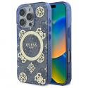 Case Guess GUHMP16XH4PYEEB iPhone 16 Pro Max 6.9" blue/blue hardcase IML Peony On 4G Background MagSafe Case Guess GUHMP16XH4PYEEB iPhone 16 Pro Max 6.9" blue/blue hardcase IML Peony On 4G Background MagSafe