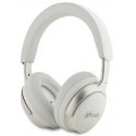 Guess ausinės su lankeliu ant galvos Bluetooth ANC GUBHC22PSFCSME smėlio spalva/beige Metal Script Logo