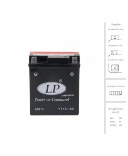 Landport Battery 6 Ah 12V