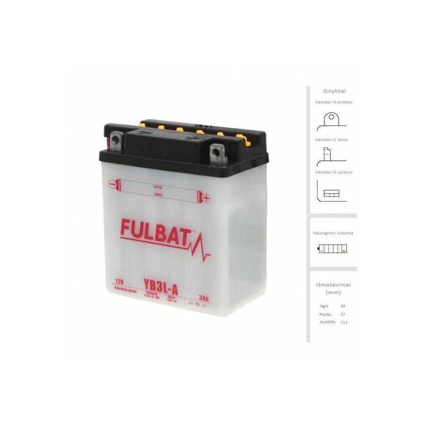 Fulbat Battery 3 Ah 32 12V