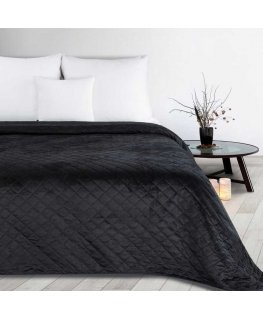Eurofirany D91/N/LUIZ/5/CZA 220X240 Juodas Lovatiesė Lovatiesė
