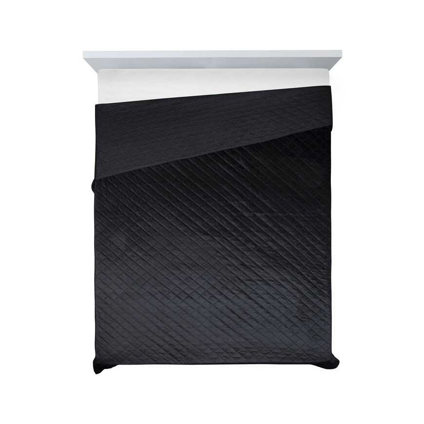 Eurofirany D91/N/LUIZ/5/CZA 220X240 Juodas Lovatiesė Lovatiesė – 5
