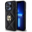 DKNY DKHCP15LPQDSLK iPhone 15 Pro 6.1" black/black Quilted Stack Logo DKNY DKHCP15LPQDSLK iPhone 15 Pro 6.1" black/black Quilted Stack Logo