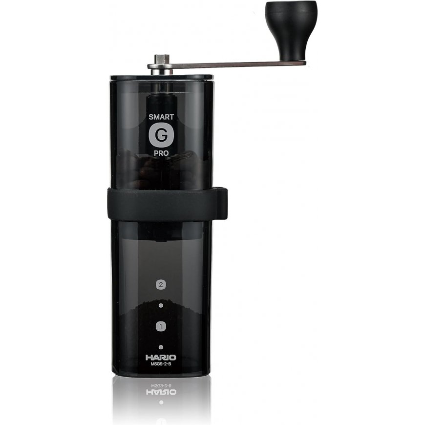 Hario Smart G PRO Coffee Mill Przezroczysty Czarny