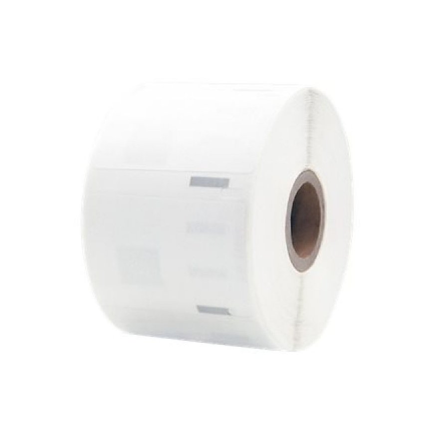 Qoltec 50235 etiķetes DYMO LW-11354 | S0722540 | 57 x 32 mm | 1000 gab – 2