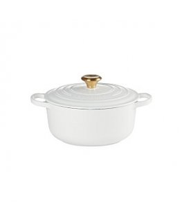 Le Creuset Cast iron pot round Ø24cm | 4.2L white