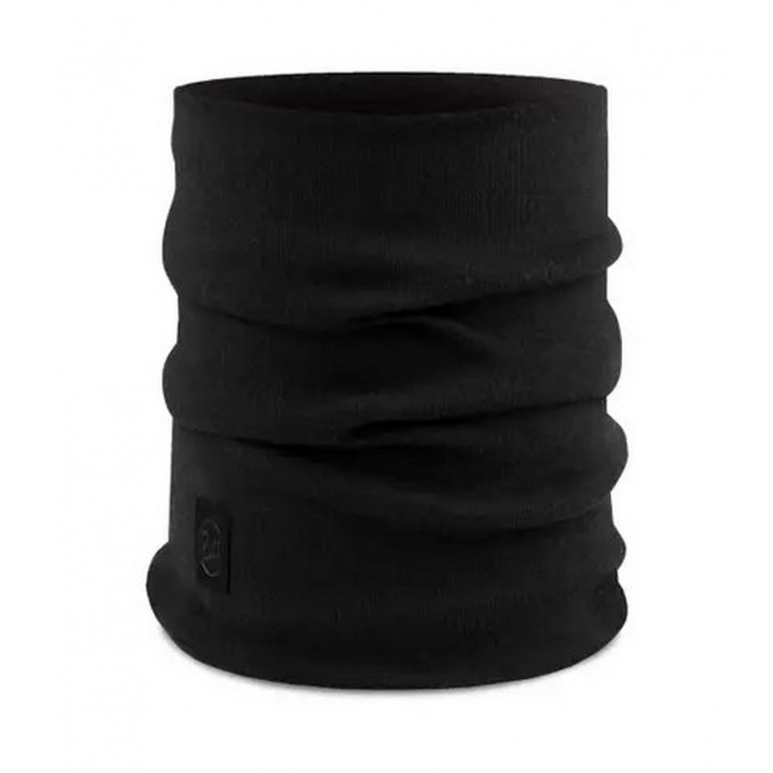 Bandana BUFF MERINO HEAVYWEIGHT NECK WARMERSOLID BLACK – 2