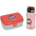 Lassig Tiny Drivers Wóz strażacki Zestaw Na Lunch: lunchbox + butelka 460ml 12100576440 Lassig Tiny Drivers Wóz strażacki Zestaw Na Lunch: lunchbox + butelka 460ml 12100576440