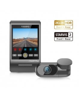 VIOFO A229 Plus 2CH-G GPS - Video ierakstītājs