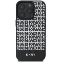 DKNY PU Leather Repeat Pattern Bottom Stripe MagSafe Case for iP DKNY PU Leather Repeat Pattern Bottom Stripe MagSafe Case for iP