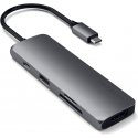 Satechi USB-C Multiport Pro -adapteri, tähtiharmaa Satechi USB-C Multiport Pro -adapteri, tähtiharmaa
