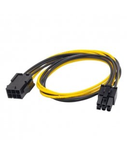 Adapter with cable Akyga AK-CA-46 extension PCI-E 6 pin (f) | PC