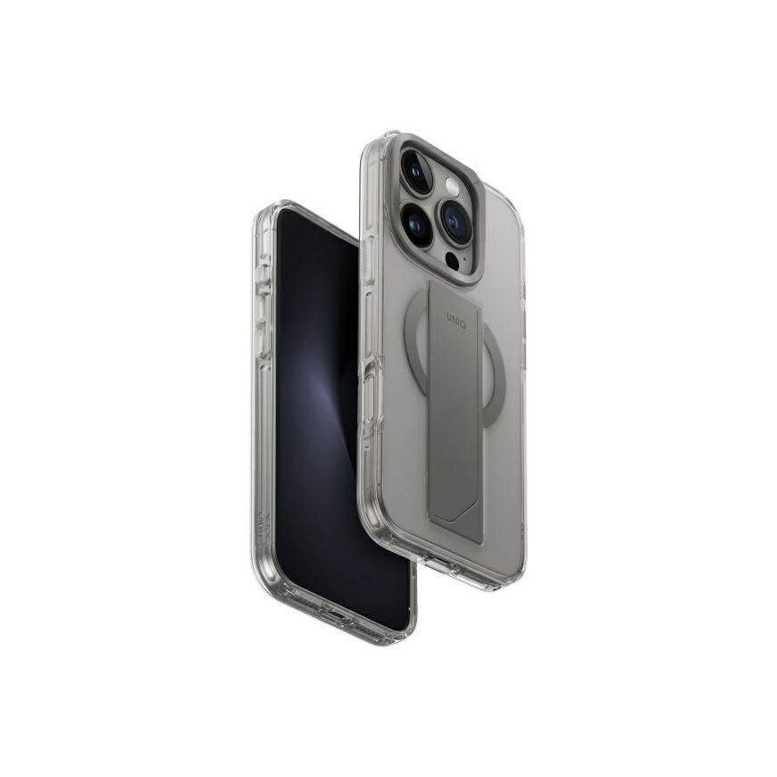 Uniq Heldro Max iPhone 16 Pro 6.3" Magclick Charging case transparent/clear lucent