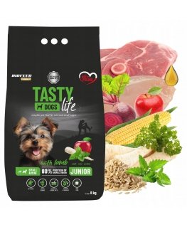 BIOFEED Tasty Life Junior Small Lamb - kuiv koeratoit - 8kg