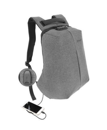 Tellur 15.6 Notebook Backpack Antitheft V2, USB port, gray – 2