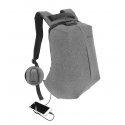 Tellur 15.6 Notebook Backpack Antitheft V2, USB port, gray Tellur 15.6 Notebook Backpack Antitheft V2, USB port, gray