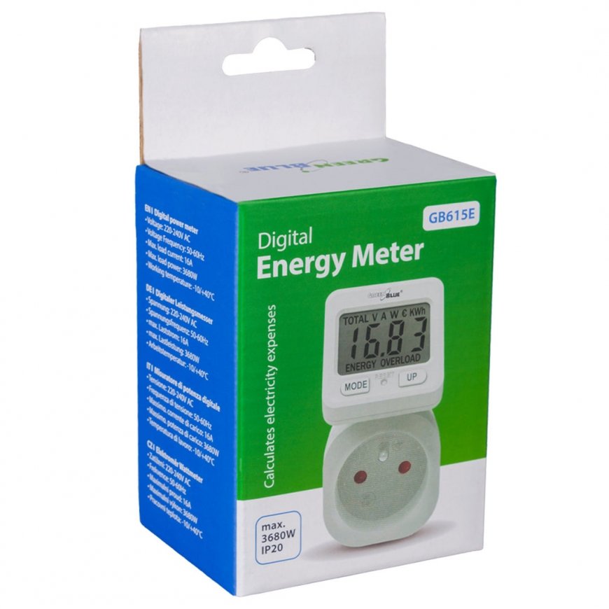 Greenblue Wattmeter energymeter GB615E GreenBlue