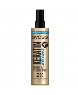 SYOSS_Keratin & Volume spray do włosów termoochronny nadajacy objętość 200ml