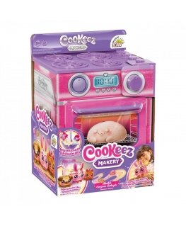 Cobi Cookeez Makery interactive mascot, fried rolls