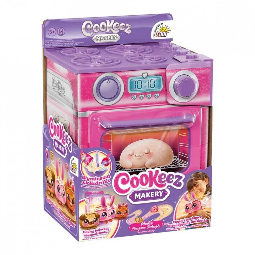 Cobi Cookeez Makery interactive mascot, fried