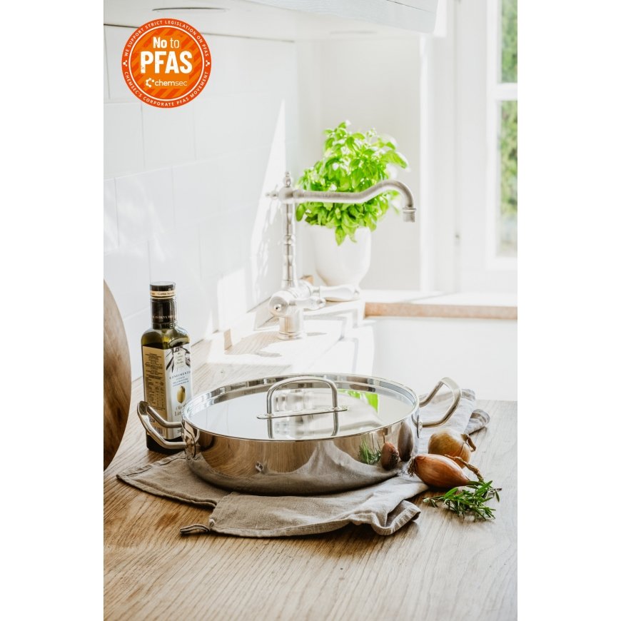 Heirol Cerasafe Triply frying pan, 28 cm/4 L – 4