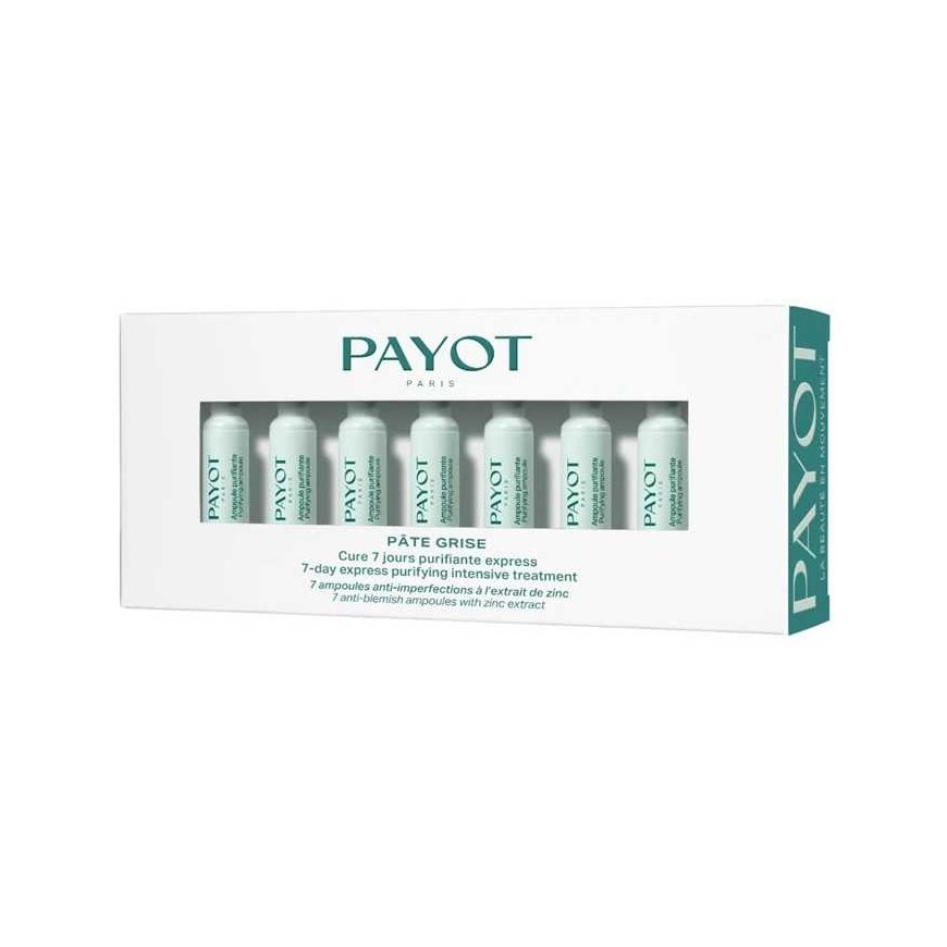 Payot Pâte Grise Crure 7 Jours Purifying Express veido ampulės7x1,5ml