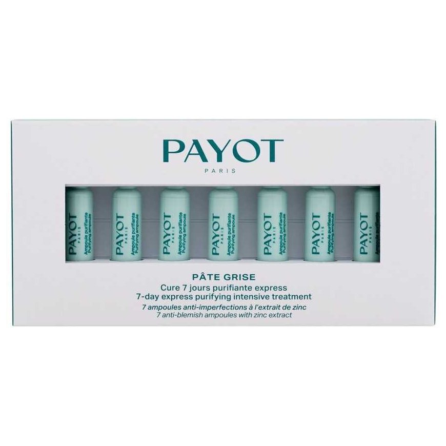 Payot Pâte Grise Crure 7 Jours Purifying Express veido ampulės7x1,5ml – 2