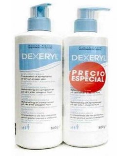 Ducray Dexeryl softening cream for dry skin 2x500g