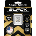Memory card Delkin CFexpress Black R3530/W3250 (4.0) 650GB Memory card Delkin CFexpress Black R3530/W3250 (4.0) 650GB