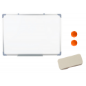 Lean Toys Magnetic Dry Erase Board Sponge 2 Magnets 45x60cm Lean Toys Magnetic Dry Erase Board Sponge 2 Magnets 45x60cm