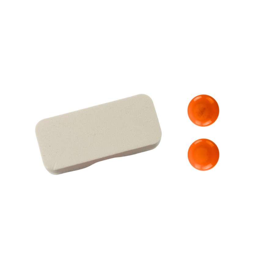 Lean Toys Magnetic Dry Erase Board Sponge 2 Magnets 45x60cm – 2