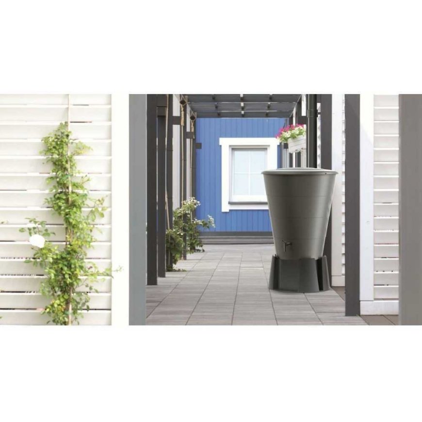 Prosperplast BAKTAS WATERWAY FOR RAINWATER LEVEL 210L FOREST Green