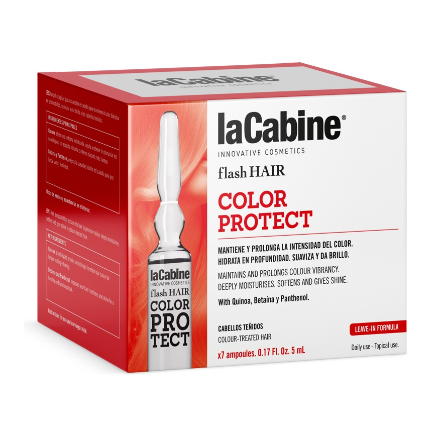 La Cabine Colour Protect plaukų ampulės 7x5ml – 2