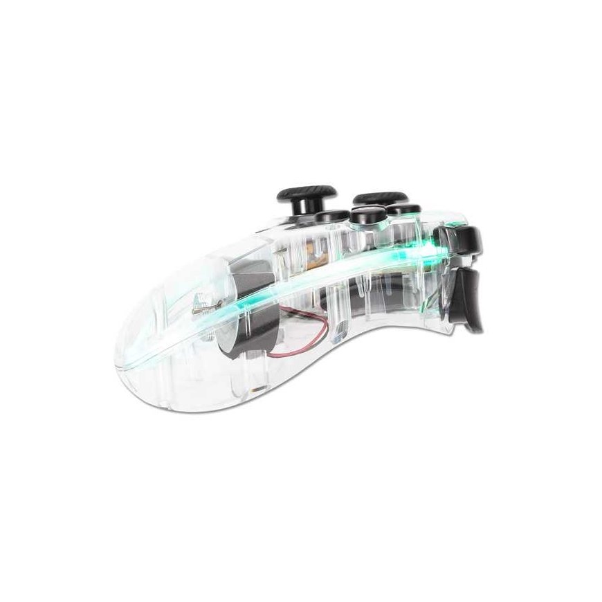 Gamepad Marvo GHOST 40, wireless, 17przycisk, transparent – 4