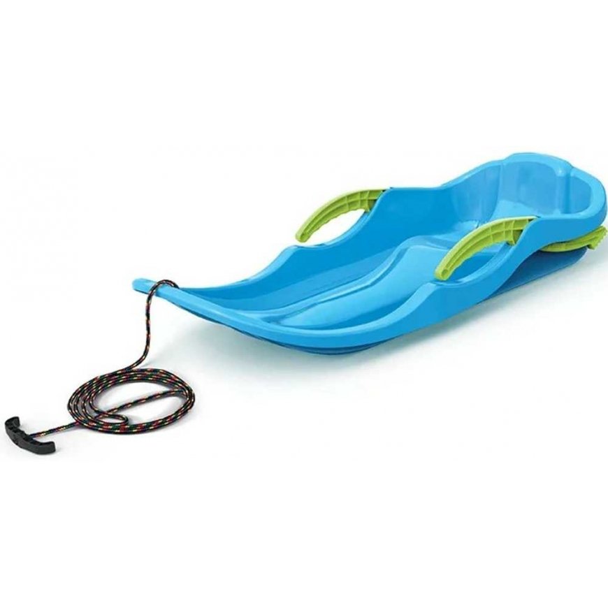 Prosperplast Sled PLASTIKOWE Z HAMULCAMI RACE S NIEBIESKIE
