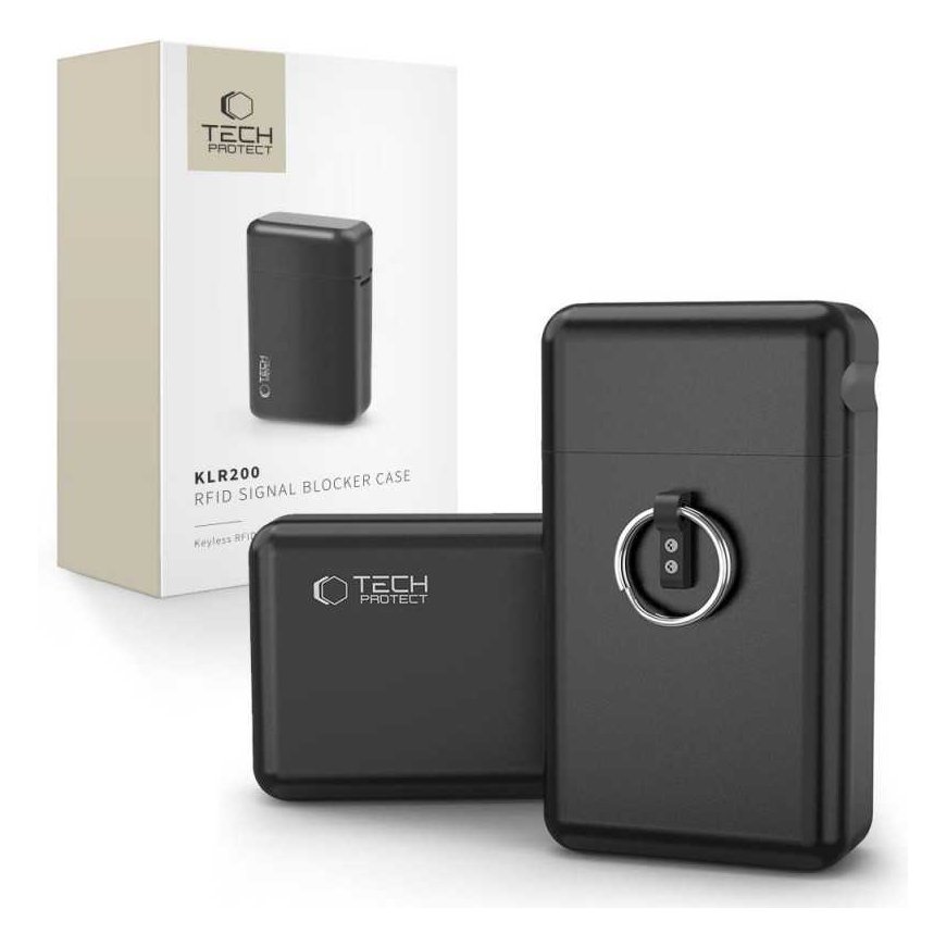 Tech-Protect car key case RFID Signal Blocker KLR200, black – 2