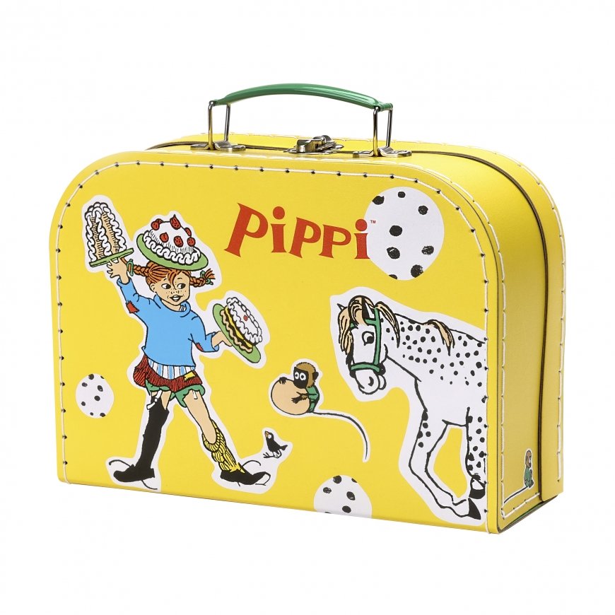 PIPPI Чемодан Пеппи Длинныйчулок 25 см желтый – 2