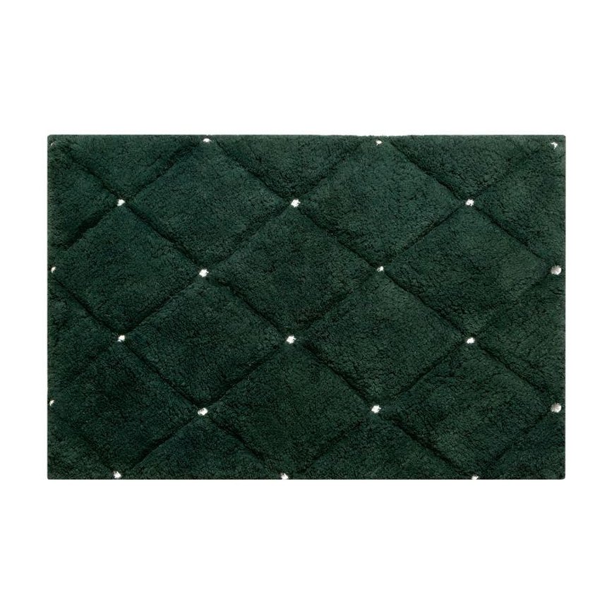 Eurofirany CHIC soft rug, decorated with a geometric pattern with crystals, 50X70 cm, color: black – 2