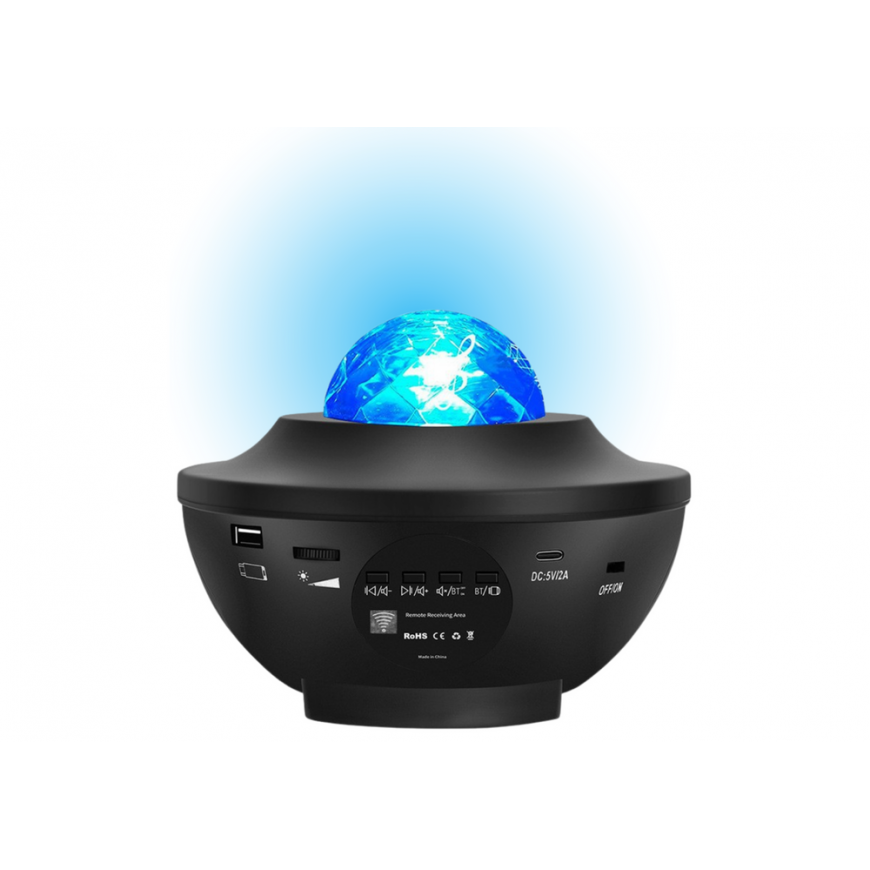 Lean Toys Star Projector LED Lamp Bluetooth Speaker Remote – 3
