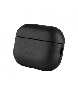 Fixed | Earbuds dėklas with MagSafe Support | Apple AirPods Pro 2/Pro 2 (USB-C) | Juodas | Leather