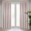 Eurofirany Curtains EBRU / Pink + SR 135X270 TAPE Eurofirany Curtains EBRU / Pink + SR 135X270 TAPE
