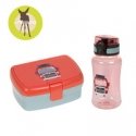 Lassig Tiny Drivers Balon Zestaw Na Lunch: lunchbox + butelka 460ml 12100578650 Lassig Tiny Drivers Balon Zestaw Na Lunch: lunchbox + butelka 460ml 12100578650