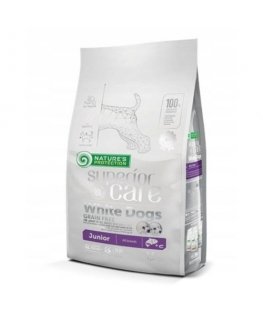 NATURE'S PROTECTION Superior Care White Dogs Grain Free Junior Small Białoryba - kuivtoit kutsikatele - 10 kg