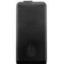 Bugatti Flip Case Vertical Opens Premium Leather Case Apple iPhone 6 / 6S Black
