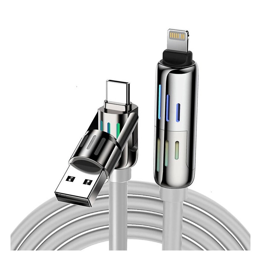 Blitzwolf BW-HDC6 4-in-1 USB-C/USB-A to USB-C/Lightning